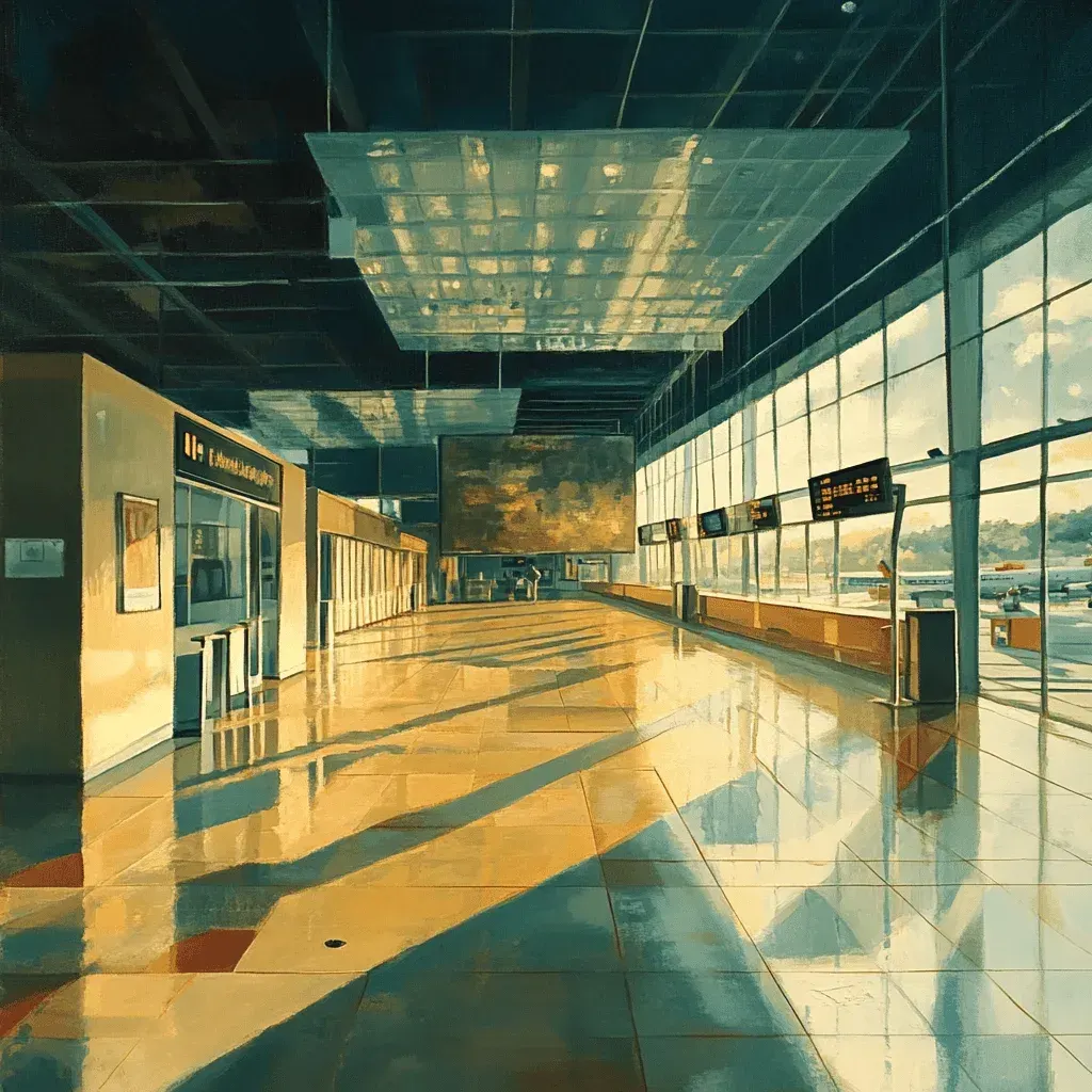 Wheelchair assistance at airport terminal